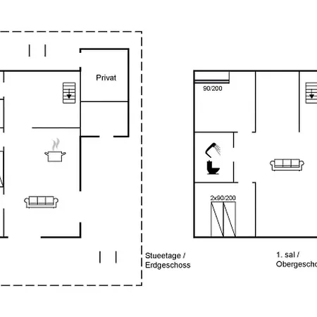 펜션 Hunding - 2-5km From The Sea By Interhome Sønderby